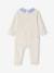 Lot de 2 pyjamas naissance garçon en velours personnalisable écru - vertbaudet enfant 