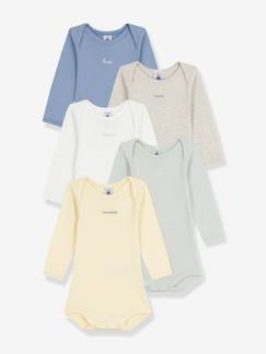 Bébé-Body-Lot de 5 bodies semainier manches longues