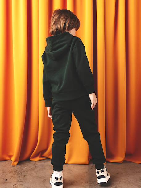 Ensemble sport garçon sweat + pantalon Harry Potter en molleton vert sapin - vertbaudet enfant 