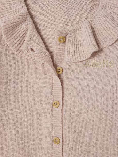 Ensemble naissance laine et cachemire personnalisable blush - vertbaudet enfant 