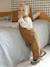 Ensemble bébé salopette en velours + T-shirt caramel - vertbaudet enfant 