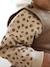 Sweater met luipaardprint taupe+vanille - vertbaudet enfant 