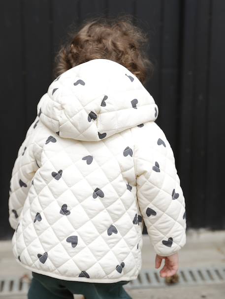 Babysalopette van fluweel met volants groen+pruim - vertbaudet enfant 