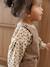 Sweat-shirt imprimé motif léopard taupe+vanille - vertbaudet enfant 