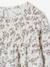 Robe à smocks motifs fleurs fille encre+marine+vanille - vertbaudet enfant 