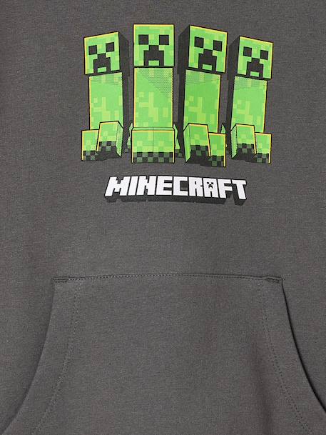 Sweat Minecraft Creeper anthracite - vertbaudet enfant 