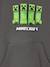 Sweat Minecraft Creeper anthracite - vertbaudet enfant 