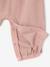 Babypakje T-shirt + salopet + haarband + knuffel roze (poederkleur) - vertbaudet enfant 