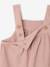 Babypakje T-shirt + salopet + haarband + knuffel roze (poederkleur) - vertbaudet enfant 