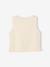 Mouwloze trui baby ecru+marineblauw - vertbaudet enfant 