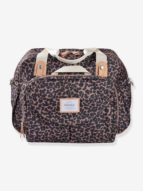 Sac à langer Genève II BLEU MARINE+gris chiné+marron imprimé+Vert sauge - vertbaudet enfant 