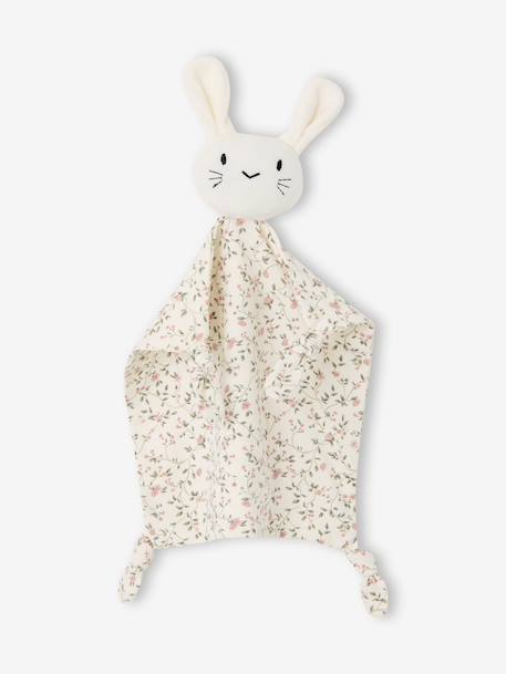 Babypakje T-shirt + salopet + haarband + knuffel roze (poederkleur) - vertbaudet enfant 