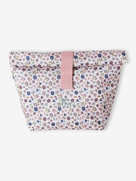 Sac à goûter fille à fleurs Lilibeth rose - vertbaudet enfant 