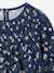 Robe à smocks motifs fleurs fille encre+marine+vanille - vertbaudet enfant 