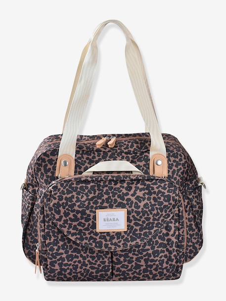 Sac à langer Genève II BLEU MARINE+gris chiné+marron imprimé+Vert sauge - vertbaudet enfant 