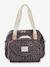 Sac à langer Genève II BLEU MARINE+gris chiné+marron imprimé+Vert sauge - vertbaudet enfant 