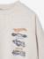 Sweat-shirt Mattel Hot Wheels garçon beige chiné - vertbaudet enfant 