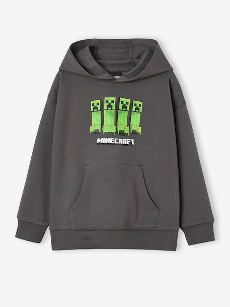 Sweat Minecraft Creeper anthracite - vertbaudet enfant 