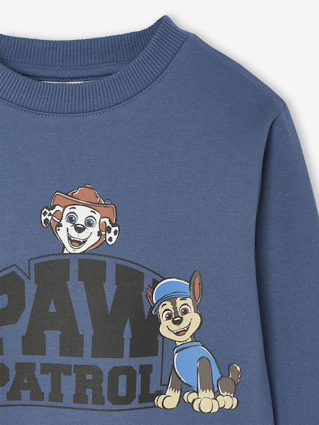 Sweat-shirt Pat Patrouille garçon bleu jean - vertbaudet enfant 