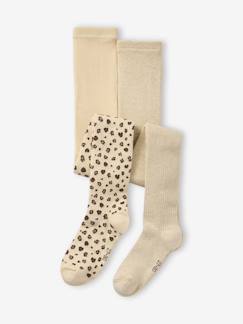 Meisje-Ondergoed-Set van 2 paar panty's voor meisjes