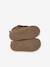 Babyslofjes van zacht leer met antislip blauw+bruin+chocoladebruin+felblauw+groen+jeansblauw+karamel+okergeel+saliegroen+veel bruin+zandbeige - vertbaudet enfant 