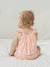 Set tanktop met print + short + haarband voor meisjes lichtroze - vertbaudet enfant 