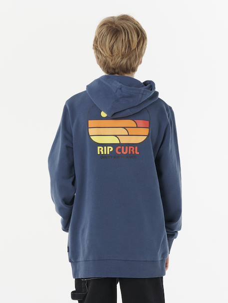 Sweat à capuche surf revival Line up marine - vertbaudet enfant 