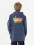 Sweater met capuchon surf revival Line up RIP CURL marineblauw - vertbaudet enfant 