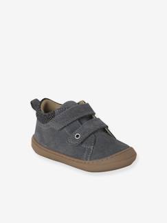 Chaussures-Chaussures bébé 17-26-Premiers pas 17-23-Bottillons à scratchs cuir souple bébé premiers pas