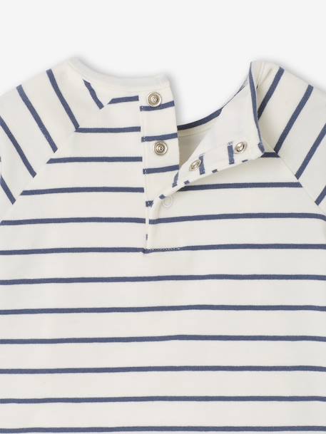 Set van 2 body's babypakje 2-in-1 gemêleerd grijs - vertbaudet enfant 