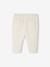 Broek in ribfluweel voor pasgeborenen ecru - vertbaudet enfant 