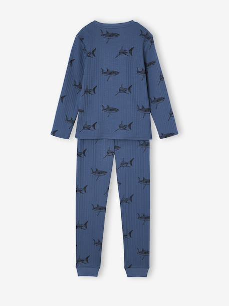 Lot de 2 pyjamas garçon requin marine - vertbaudet enfant 