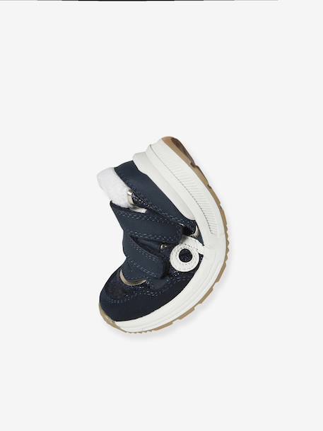 Sportieve sneakers voor meisjes marineblauw+veel paars - vertbaudet enfant 