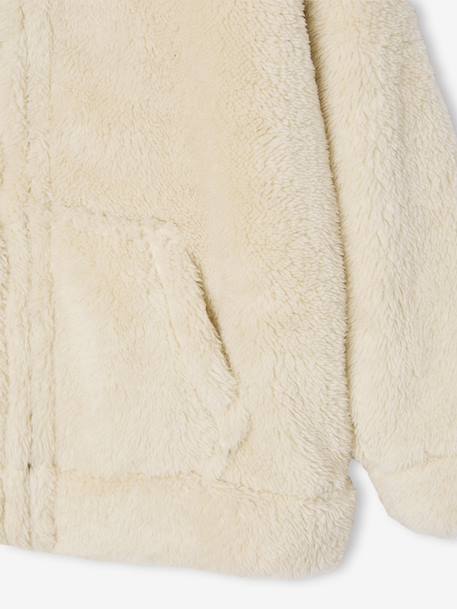 Gilet cocooning nuit Fille écru - vertbaudet enfant 