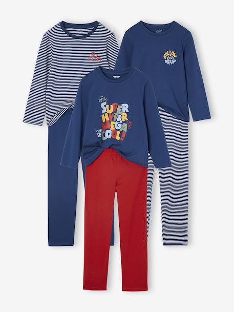 Garçon-Lot de 3 pyjamas garçon vélo