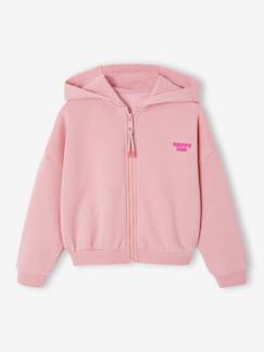 -Sweat court zippé fille