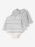 Set van 2 body's babypakje 2-in-1 gemêleerd grijs - vertbaudet enfant 