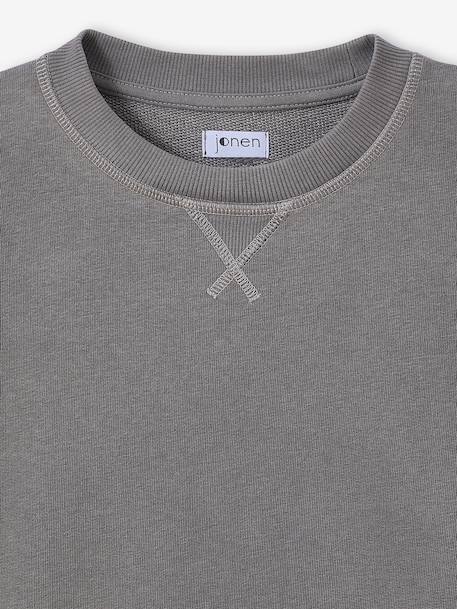 Lot 2 de sweats garçon unis col rond caramel - vertbaudet enfant 