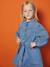 Robe fille en jean bleu moyen - vertbaudet enfant 