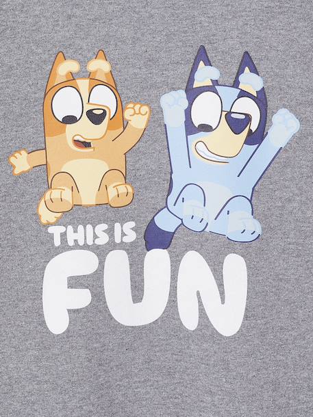 Sweat Bluey mixte gris chiné - vertbaudet enfant 