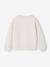 Sweat fille Tic & Tac beige chiné - vertbaudet enfant 