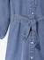Robe fille en jean bleu moyen - vertbaudet enfant 