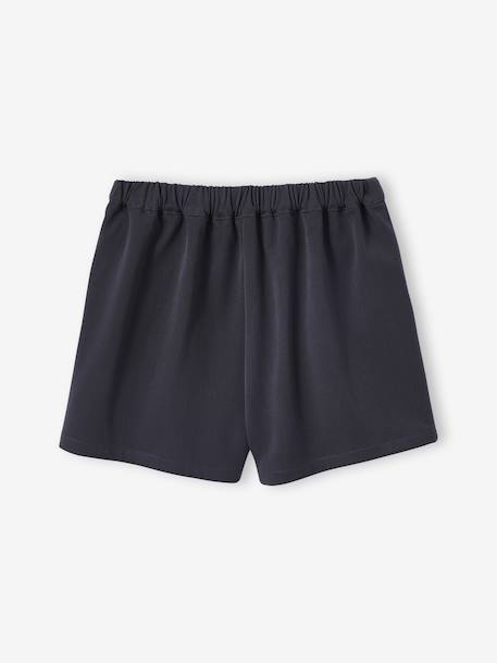 Geplooide skort voor meisjes JONEN antraciet - vertbaudet enfant 