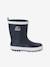Bottes de pluie caoutchouc enfant marine - vertbaudet enfant 
