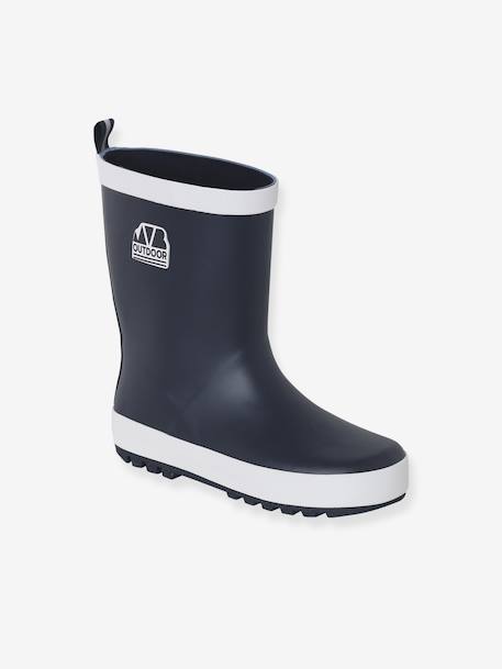 Regenlaarzen rubber kind marineblauw - vertbaudet enfant 