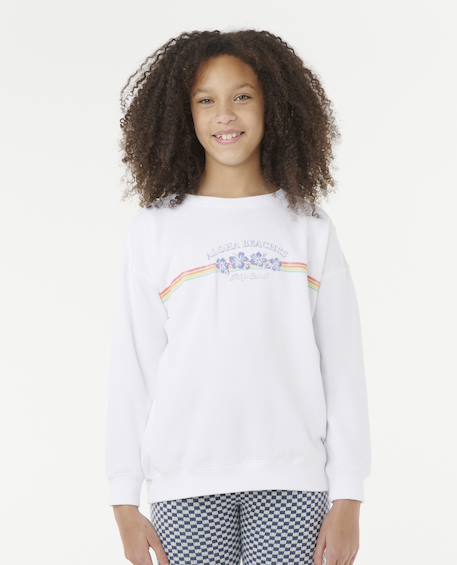 Sweater Keepsakes relaxed RIP CURL wit - vertbaudet enfant 
