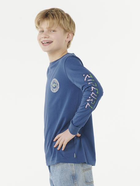 T-shirt jongen Tropic Daze RIP CURL marineblauw - vertbaudet enfant 