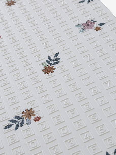 Grand tapis d'activités pliable bleu+écru+multicolore+vert - vertbaudet enfant 