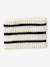 Gestreept babyset voor jongens muts + snood + wanten/handschoenen ecru - vertbaudet enfant 