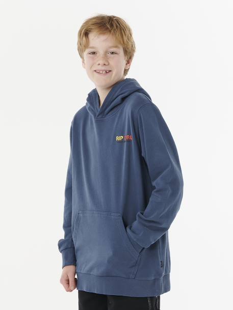 Sweat à capuche surf revival Line up marine - vertbaudet enfant 